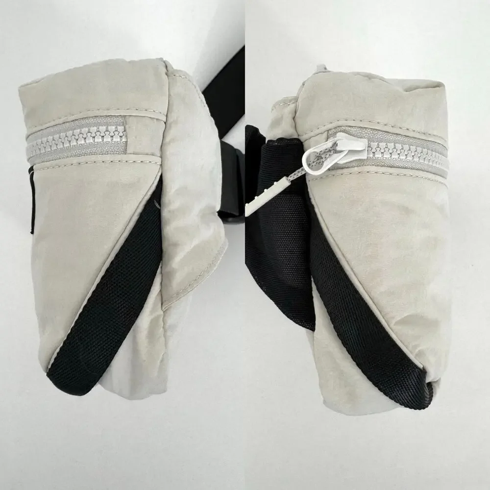 Lululemon Clean Lines Nylon Belt Bag 2L in White Opal